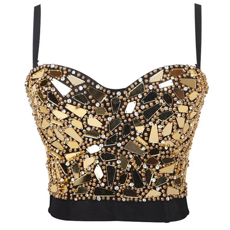Women Sequined Bustier