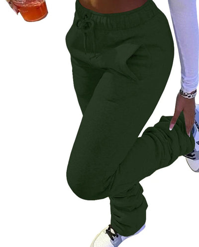 Women Stacked Sweatpants