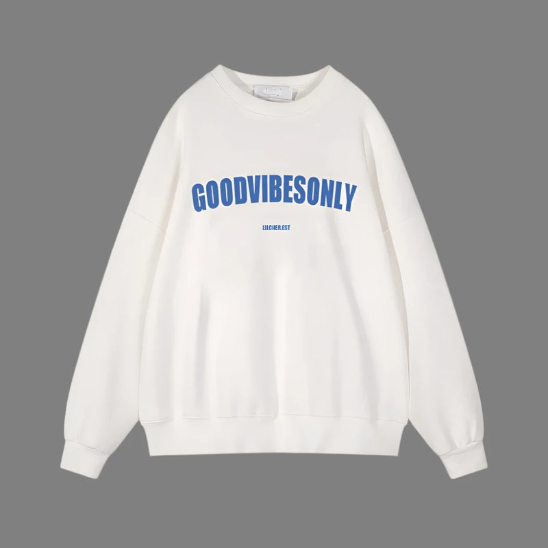 Women Good Vibes Sweatshirt