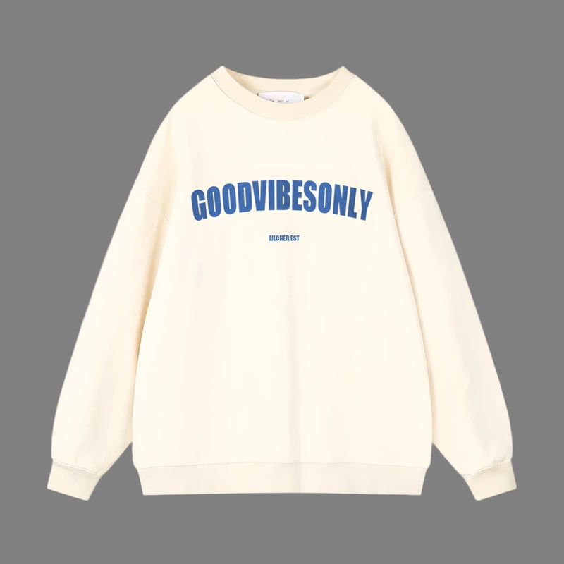 Women Good Vibes Sweatshirt