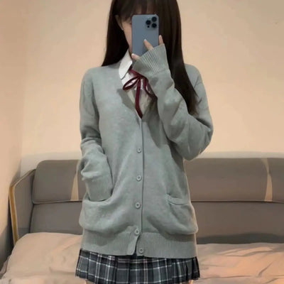 Women Uniform Sweater