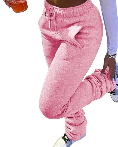 Women Stacked Sweatpants