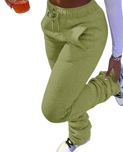 Women Stacked Sweatpants