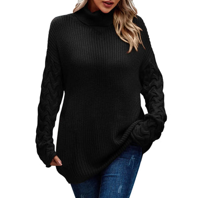 Women Knitted Turtleneck