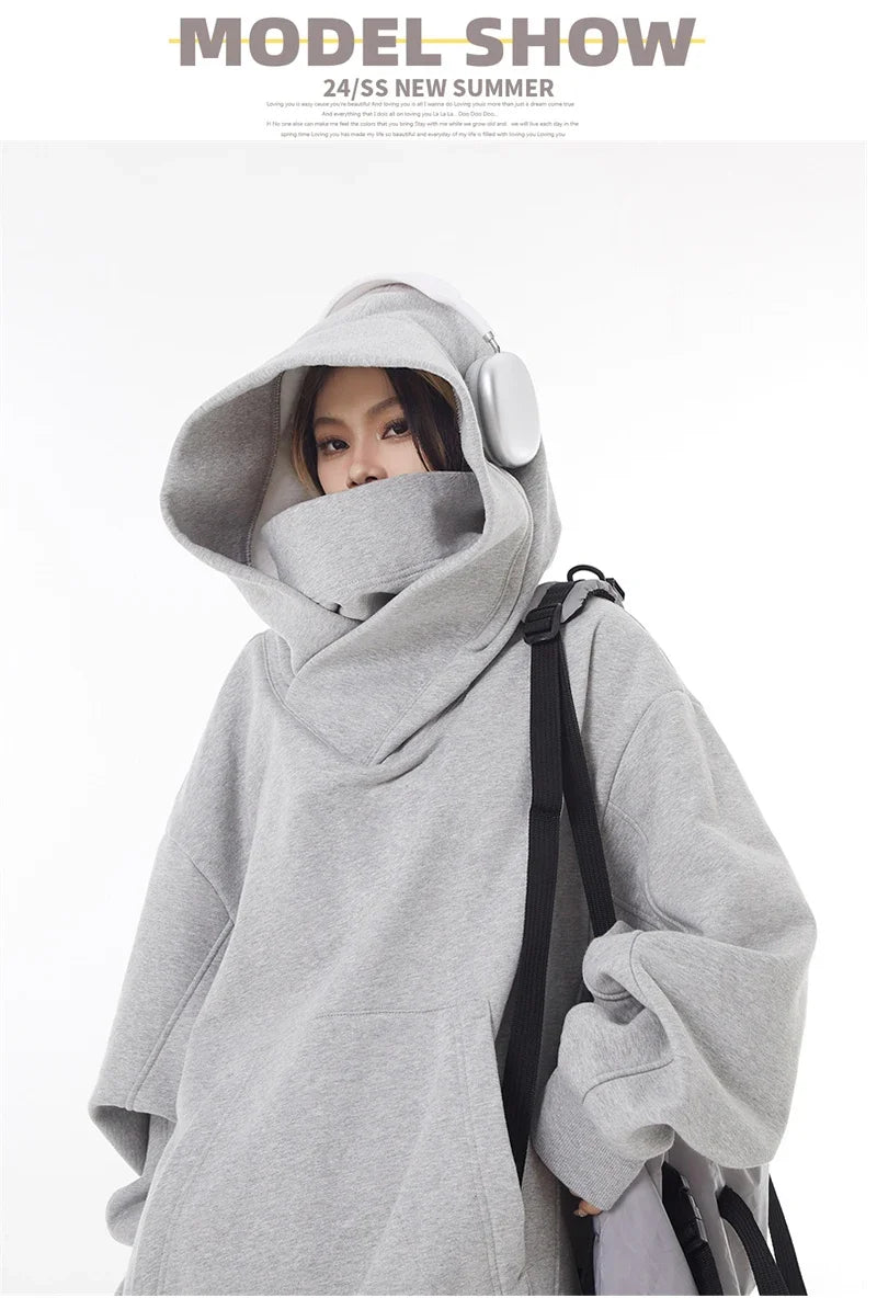 Women Turtleneck Hoodie