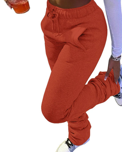 Women Stacked Sweatpants