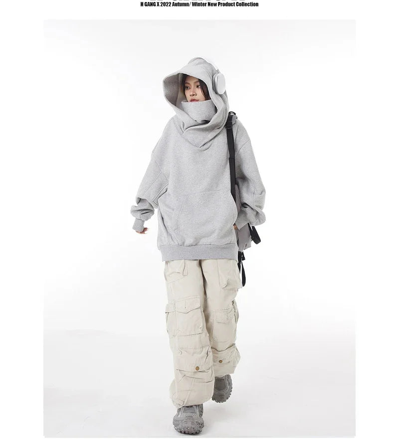 Women Turtleneck Hoodie