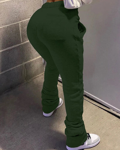Women Stacked Sweatpants