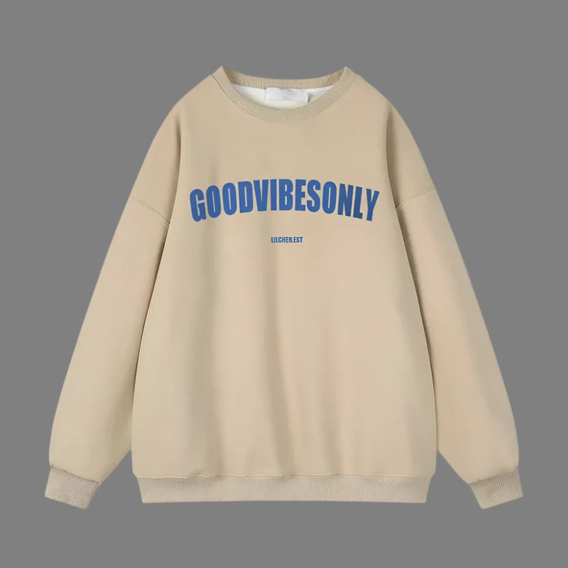 Women Good Vibes Sweatshirt
