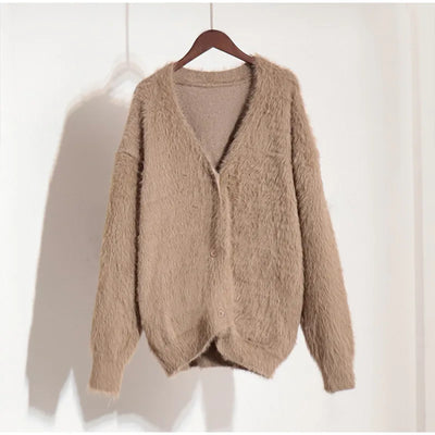 Women Mink Cardigan