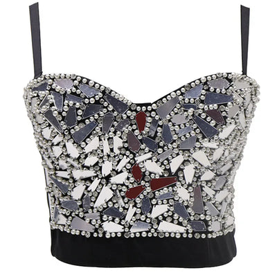 Women Sequined Bustier