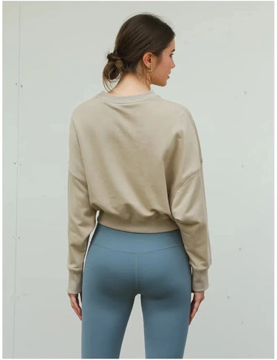 Women Drawstring Sweatshirt