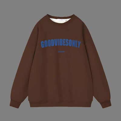 Women Good Vibes Sweatshirt