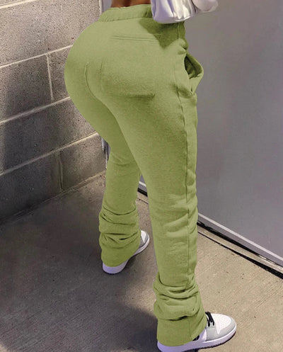 Women Stacked Sweatpants