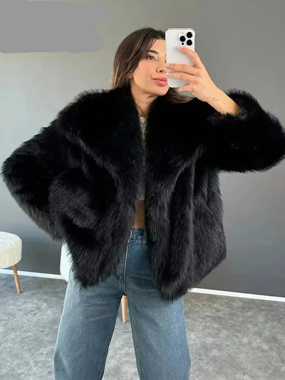 Women Fur Jacket