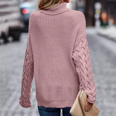 Women Knitted Turtleneck
