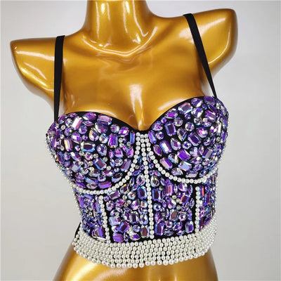 Women Sequined Bustier