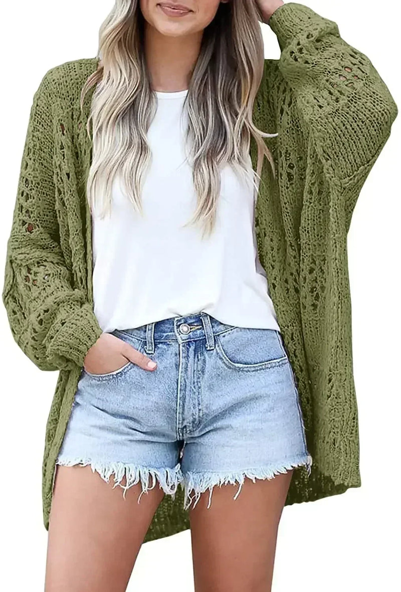 Women Crochet Cardigan