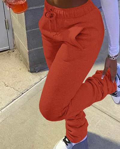 Women Stacked Sweatpants