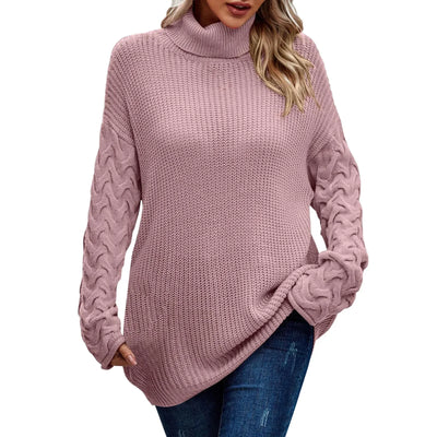 Women Knitted Turtleneck