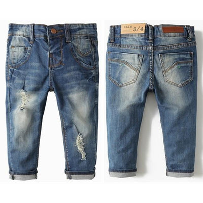 Kids Boyfriend Jeans in Kids Bottoms at Haute for the Culture