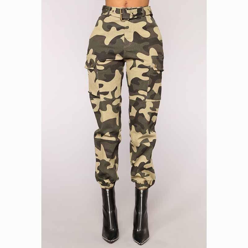 Women Camo Pants in Women Pants at Haute for the Culture