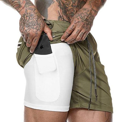 Men Fitness Shorts in Men Sportswear at Haute for the Culture