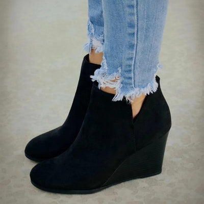 Women Wedge Booties in Women Boots at Haute for the Culture