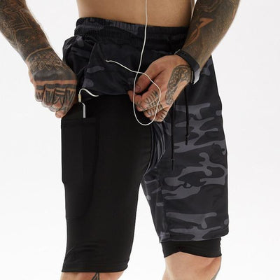 Men Fitness Shorts in Men Sportswear at Haute for the Culture