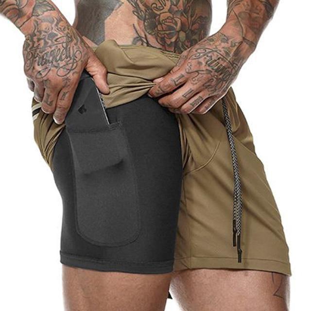 Men Fitness Shorts in Men Sportswear at Haute for the Culture