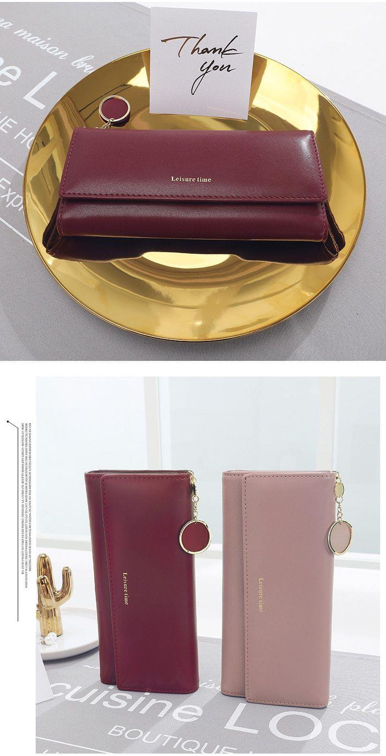 Leather Wallet Clutch in Wallets at Haute for the Culture