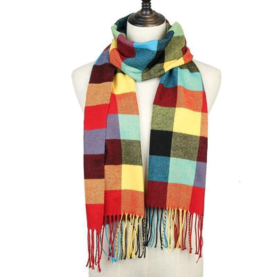 Men Classic Tassel Scarf in Scarves at Haute for the Culture