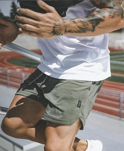 Men Fitness Shorts in Men Sportswear at Haute for the Culture