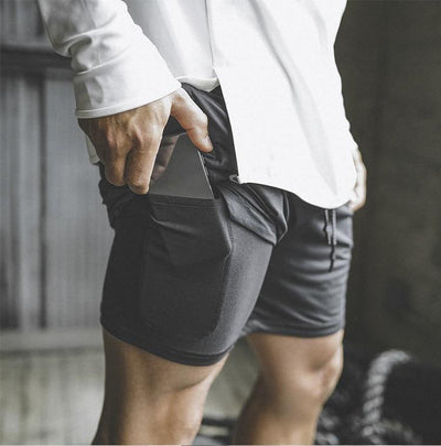 Men Fitness Shorts in Men Sportswear at Haute for the Culture