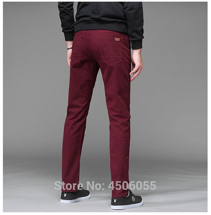 Men Cotton Casual Trousers in Men Pants at Haute for the Culture