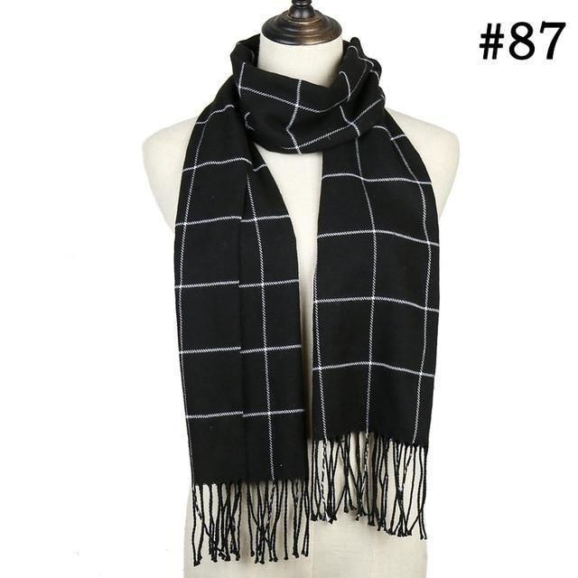 Men Classic Tassel Scarf in Scarves at Haute for the Culture